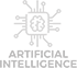 Logo grigio Artificial Intelligence
