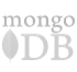 Logo grigio Mongo DB