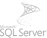 Logo grigio Microsoft SQL Server